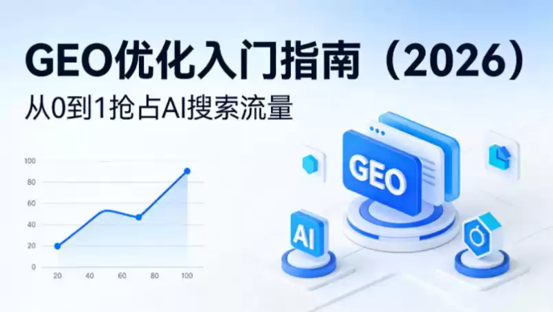 【最新】GEO优化入门指南(2026)，从0到1抢占AI搜索流量-星辰轻创网