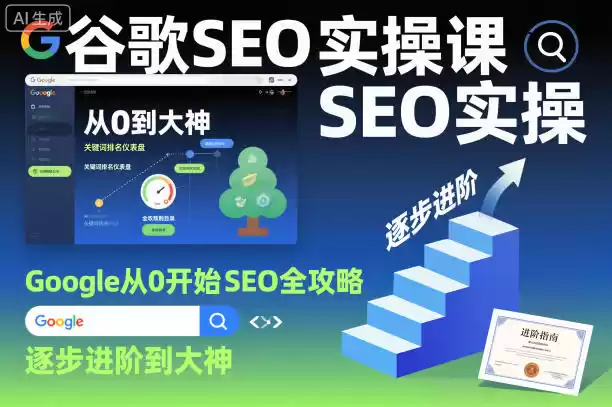 谷歌SEO实操课，Google从0开始SEO全攻略，逐步进阶到大神(更新26年)-星辰轻创网