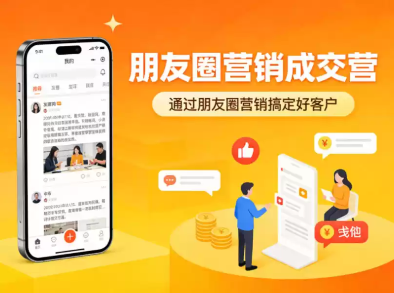 朋友圈营销成交营，通过朋友圈营销来搞定好客户-星辰轻创网